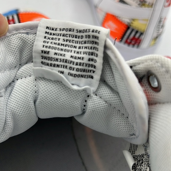 Nike Colorful Patchwork Hi-Top Sneakers - Picture 8 of 8